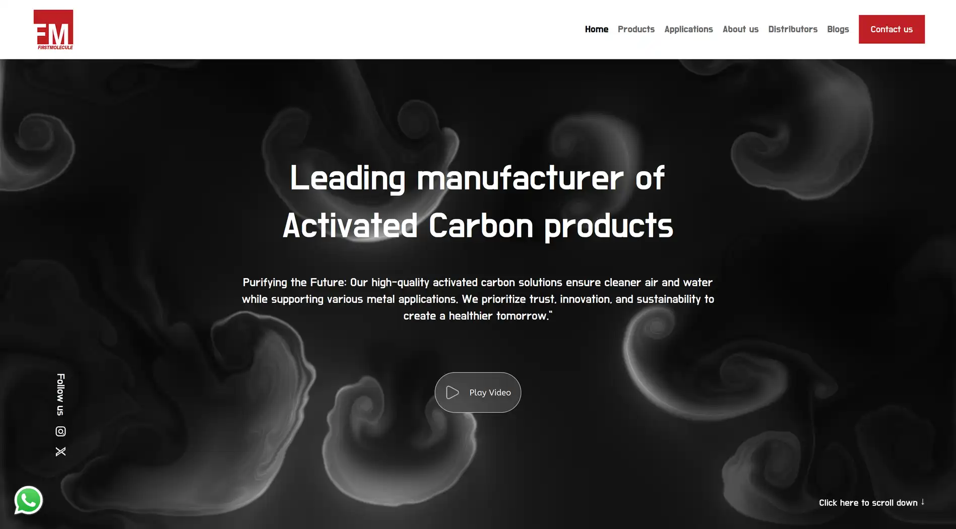 First Molecule website designed & developed by Websynth Technologies LLP (Kozhikode, Kerala, India)